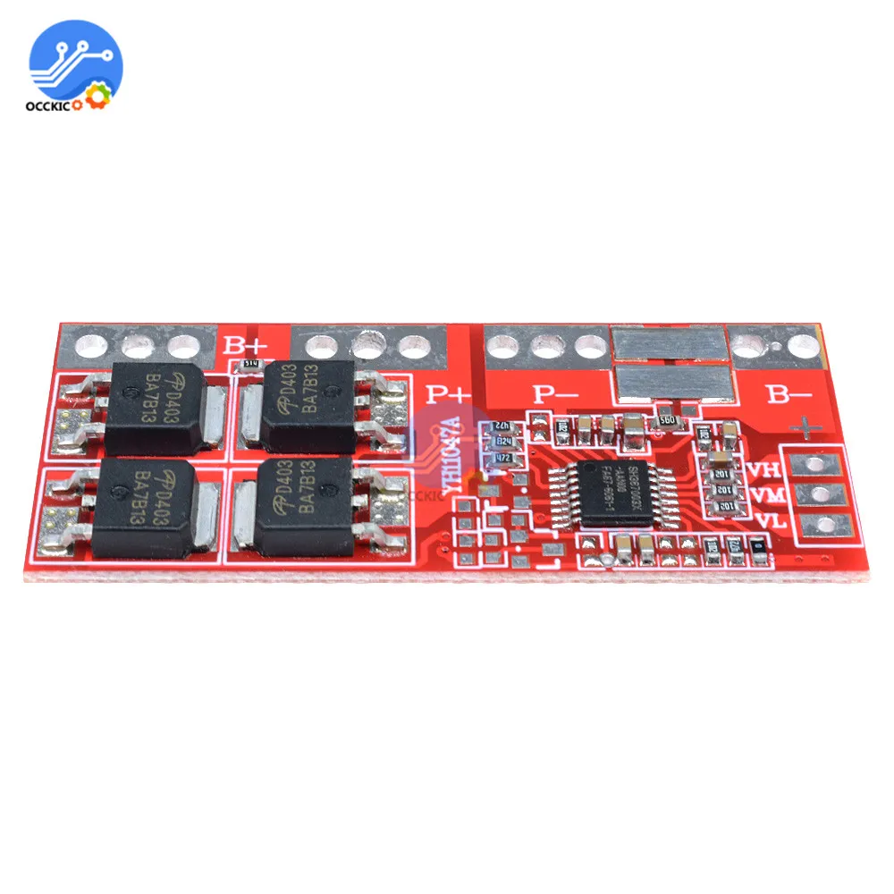 BMS 3S 30A 12 6 V 18650 Защитная плата зарядного устройства литий ионного аккумулятора PCB