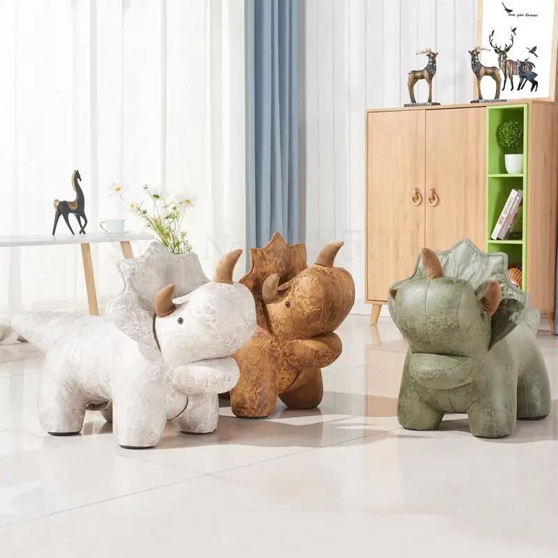 Креативный Диванный стул с животными Triceratops детское сиденье дизайнерский для