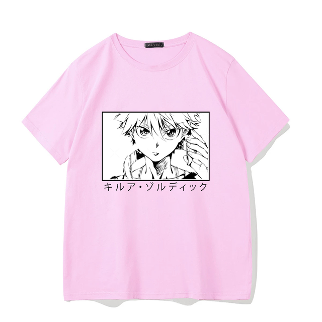 Man Series Cute Cartoon Print Women's T-shirt My Full-time Hunter Fun Clothing Harajuku Japan Casual Top Tee футболки