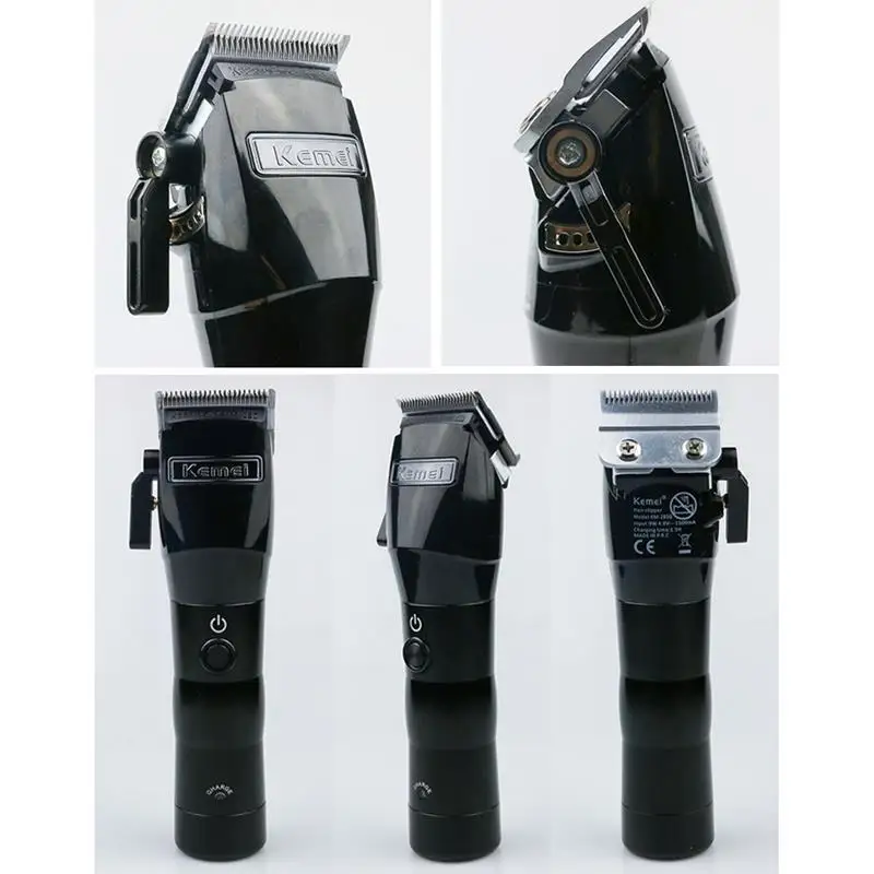 Kemei Km-2850 Электрический фейдер машинка для стрижки волос электрическая мощная бритва Беспроводная Машинка для стрижки режущий станок стрижка триммер инструмент для укладки