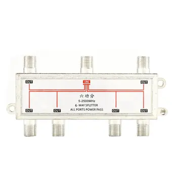 

Small size JASEN Power Splitter Satellite Two Power Splitter 2-way/3-way/6-way/8-way splitter light weight power splitter,