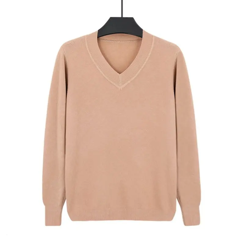 

Sisjuly Preppy Style Winter Women Oversized Knitted Pullover Top Casual White Elegant Long Sleeve V Neck Sweater 2019 Autumn