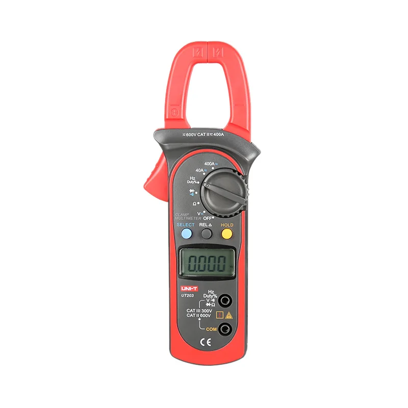 UNI-T UT203 UT204 UT204A цифровой Ручной клещи мультиметр зажим Высокая точность зажим расходомер автоматический