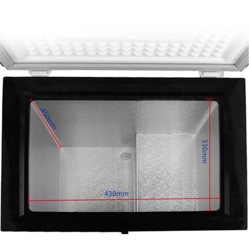 Small Refrigerator Freezer Mini freezing Household Freezer Commercial Horizontal Deep Freezer Electric Mini Freezer Refrigerator