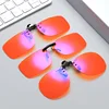 NONOR Anti 93% Blue Light Blocking Glasses Men Clip On Glass Rimless Computer Clamping Mirror Blue Ray Gaming Eyeglass UV400 1