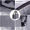 Folding Cooler Bag Large Capacity Ice Pack Outdoor Portable Aluminum Foil Fresh-Keeping Picnic Bag Multifunctional Shopping bag 6