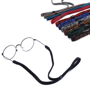 Cadena antideslizante para gafas de sol, cordón para gafas deportivas, soporte para gafas, correa para el cuello, cordón antideslizante, accesorios para gafas