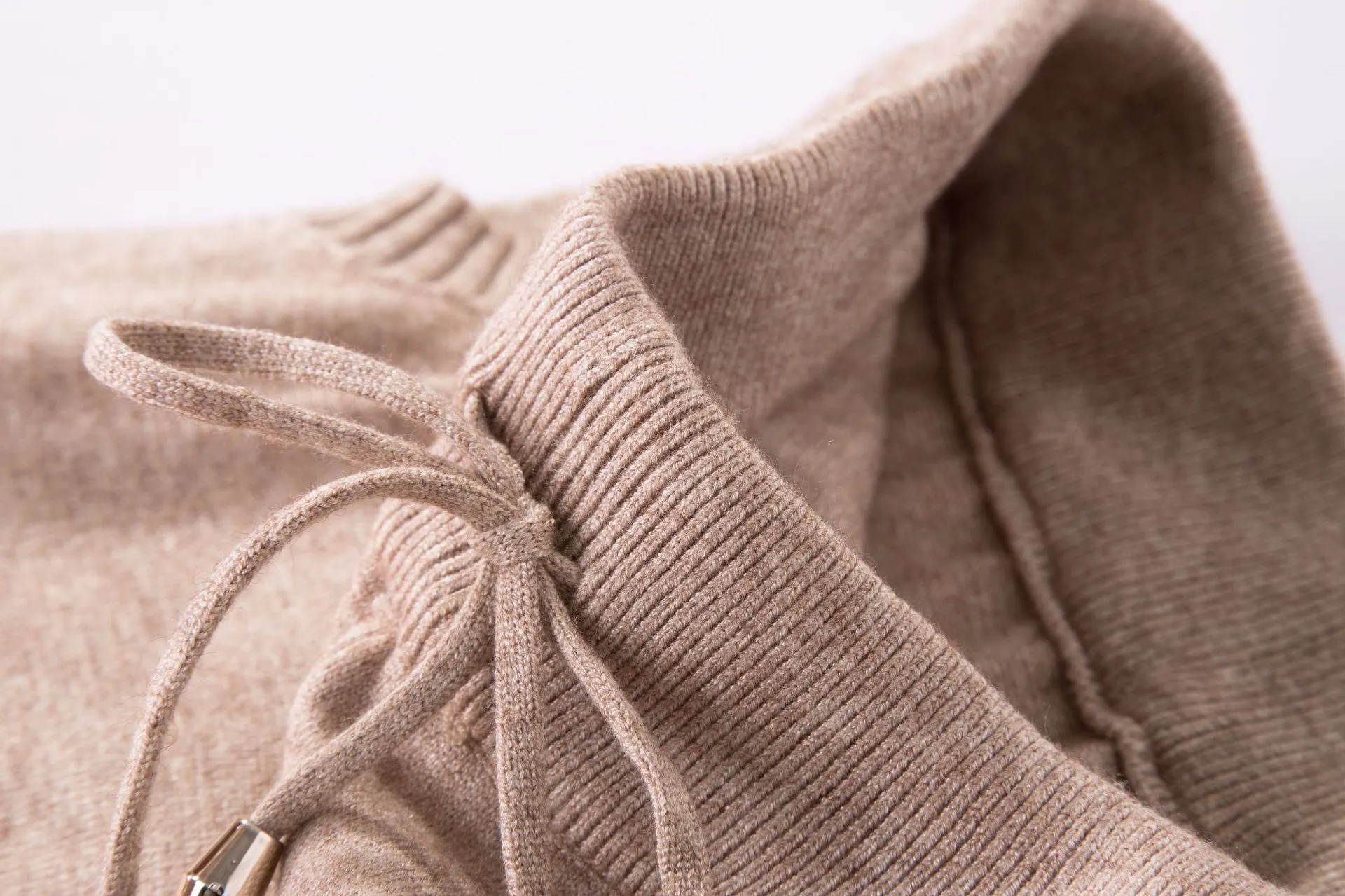 Осень-зима Для женщин повседневные штаны джемпер Джемпер устанавливает v-образным вырезом свободные свитера комплекты из двух предметов Твердые наряды трикотажные наборы