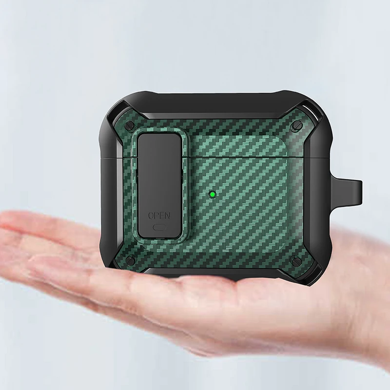 Case Cover For Airpods 3 2021 Case Protective Case For Apple AirPods 4th  Case Carbon Fiber Pattern Earphone Accessories | Buy now on Mitikotec.it