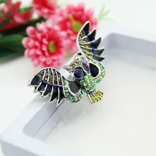 Ruan next Horizon-стильная брошь в виде совы из Европы и Америки, аксессуары для корсажа в виде животных