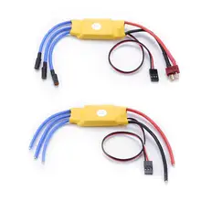 Rc bec 30a brushless esc firmware controlador de velocidade do motor multirotor