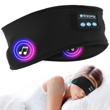 

Wireless Sleeping Head phones Bluetooth Sports Headband Soft Elastic Comfortable Music Headset Speakers Hands-free For Jogging