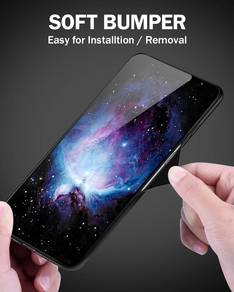 Чехол из закаленного стекла для iPhone 5S, SE 6 6S 7 8 Plus XR XS MAX Star Painted Shells для Meizu M5 M6 M8 M9 Note 16th Plus, Жесткий Чехол
