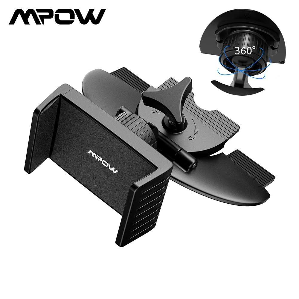 Оригинальный Автомобильный держатель MPOW с CD слотом универсальный телефонный