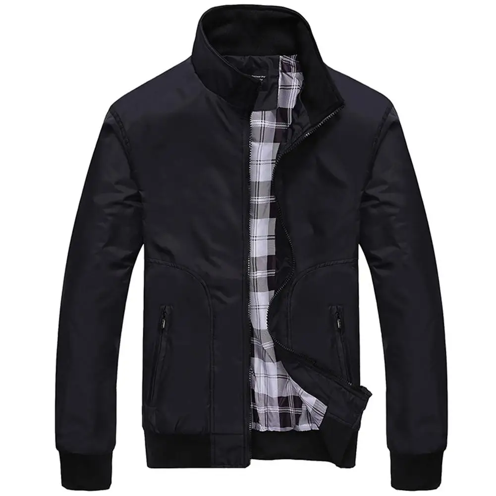 Men zip jacket Fashion men jacket warm men jacket winter Men's Hoodie Jacket  Warm Jacket Fashion Zip Pocket Windproof cycling