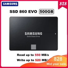 SAMSUNG SSD 860 EVO 500 Гб Внутренний твердотельный диск HDD жесткий диск SATA3 2,5 дюймов ноутбук Настольный ПК MLC диско Дуро