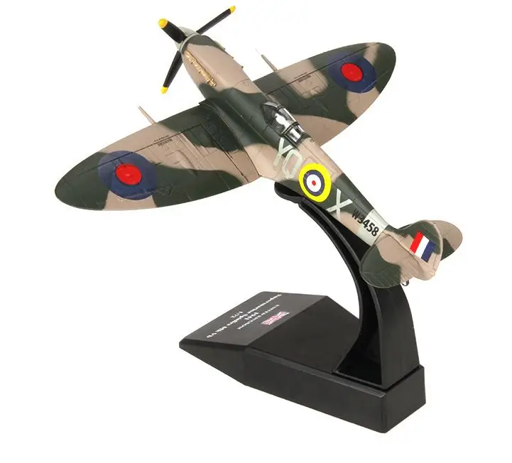 1: 72 Spitfire модель Второй мировой войны модель самолета из сплава моделирование военные украшения готовая коллекция продукта