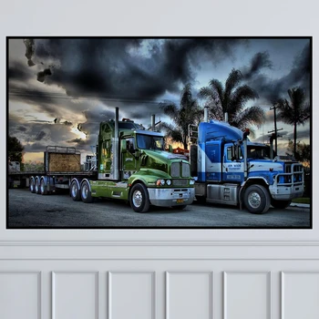 

Full Square Diamond Painting Embroidery Mosaic Trucks Full Set 5D DIY Diamond Paint by Numbers Cross Stitch Kit Beads Pictures