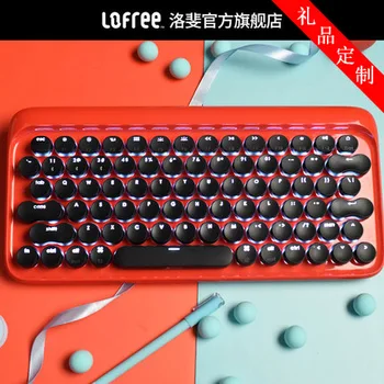 

Lofree Dotted Bluetooth Mechanical Keyboard Laptop Computer Wireless Keyclick Office Typing Convenient