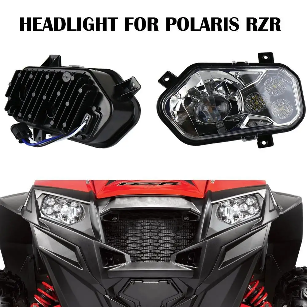 Polaris Led Headlight Kit for old ATV UTV 2013 Polaris Ranger and