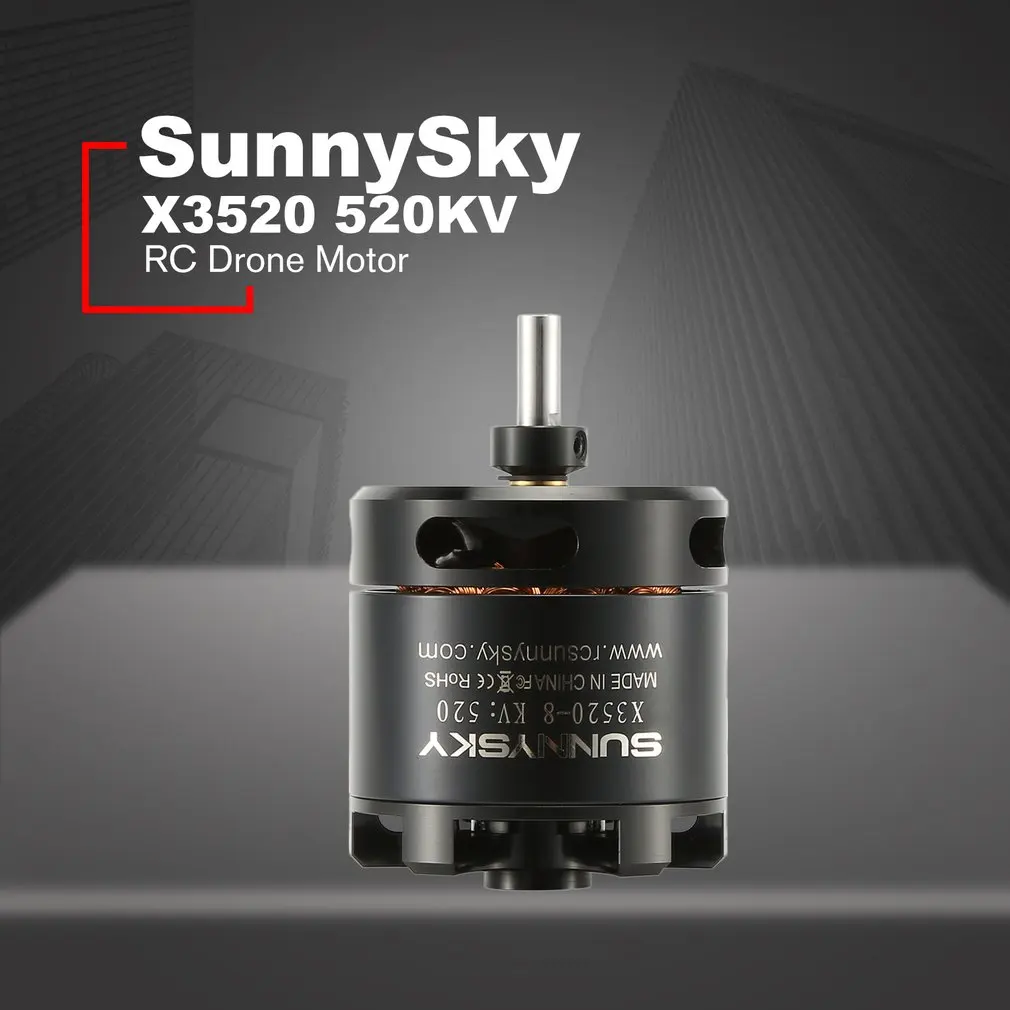 SUNNYSKY X3520 520KV/720KV/880KV бесщеточный двигатель для неподвижного крыла 3D RC Дрон Вертолет Самолет Запчасти Аксессуары