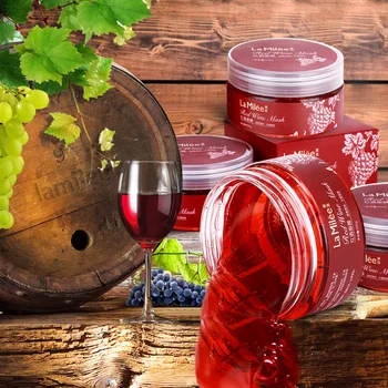 

new brand Red Wine Essence Sleeping Mask No Wash Moisturizing Night Cream Anti Aging Anti Wrinkle Nutrition Facial Cream