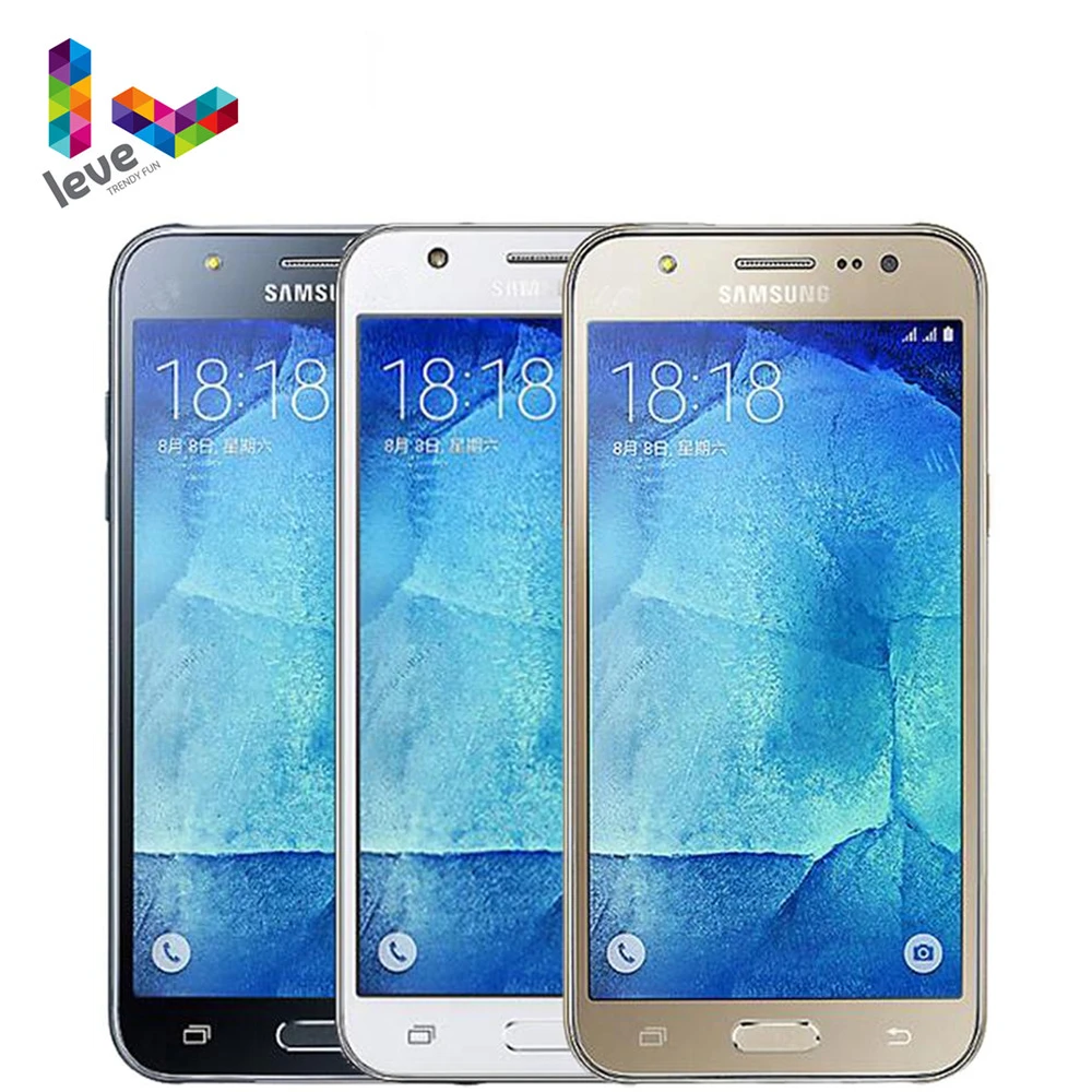 Best Deal Samsung Galaxy J5 SM-J500F Dual SIM Unlocked Mobile Phone 1.5GB RAM 16GB ROM 5.0" Quad Core 13.0MP 4G LTE Android Smartphone