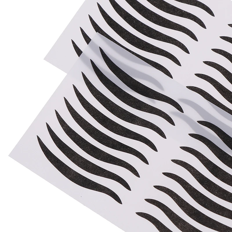 10 листов черная сексуальная стильная наклейка для глаз лента для подводки красота наклейка для подводки глаз инструмент для макияжа инструменты для век