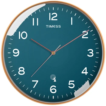 

Creative Wall Clock Living Room Minimalist Mechanism Minimalist Round Wall Clock for Kids Rooms Horloge Home Decor Hot Bb50