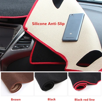 

Super Soft Anti-slip Car Dashboard Cover For Mercedes-Benz GLK (2012-2015) 2013-2014 Years Auto DashMat Sun Shade Pad Protector