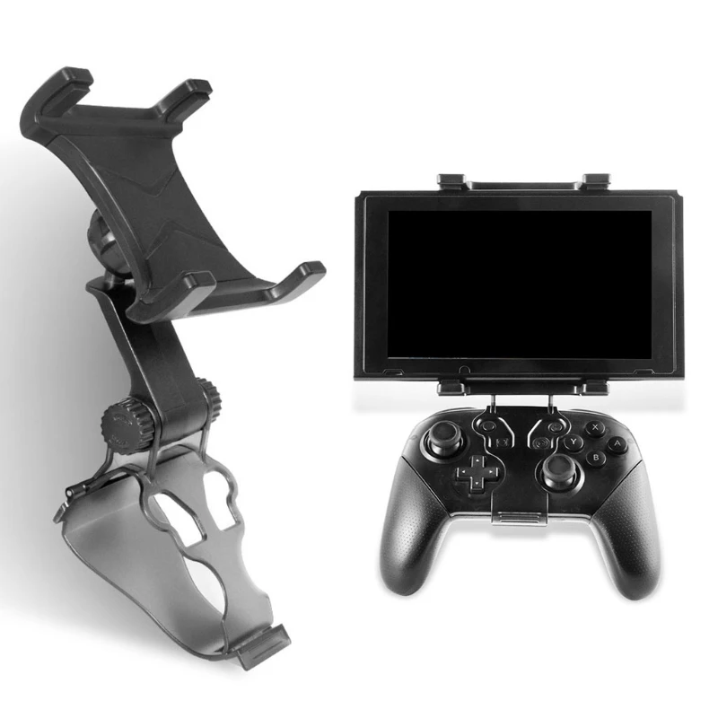 

For -Nintend -Switch Controller Handle Clip Clamp Mount Holder Free Rotation 203A