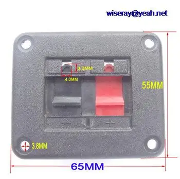 

DHL/EMS 200PCS 2 pole Cable clip PUSH SPEAKER TERMINAL BOARD DIY-A8