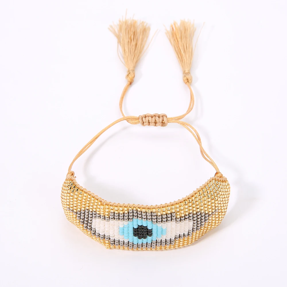 SHINUSBOHO2019, модные женские браслеты со злом Миюки, мужские браслеты с шармом, ювелирные изделия на удачу, золотые браслеты, мульти-Bileklik erkek