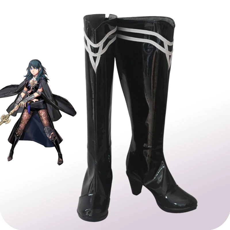 Costumebuy игра огненная эмблема: три дома косплей Byleth мужской Femle маскарадная обувь реквизит аксессуары для ботинок изготовленный на заказ костюм для Хэллоуина - Цвет: female