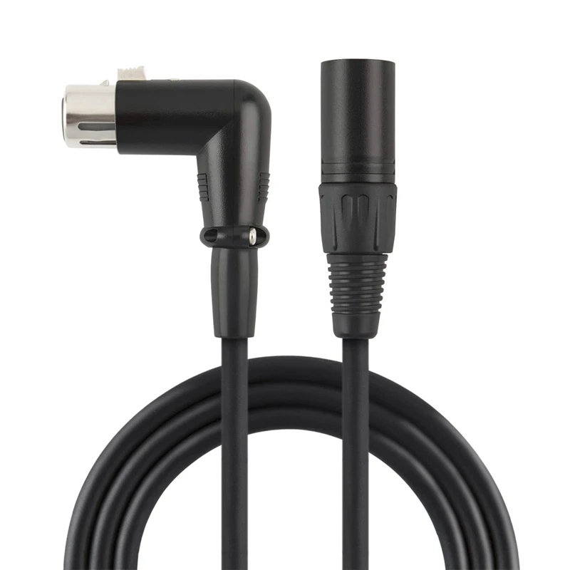 Кабель XLR для караоке микрофон звуковой кабель штекер правый угол мама папа 6