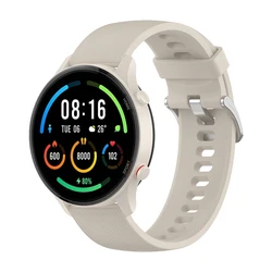 Universal 22mm Silicone Smart Watch Band - Replacement Strap for huawei GT 2 Pro (Ivory)