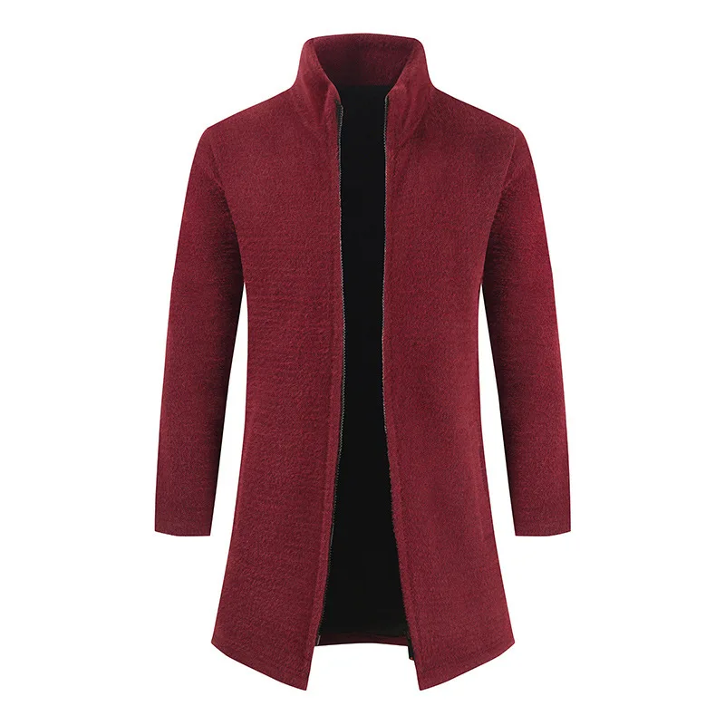 

Mens Winter Jackets and Coats Jackets Wool Blends New Products 2021 Cardigan Sweater Multicolor Korean Handsome Trench Coat