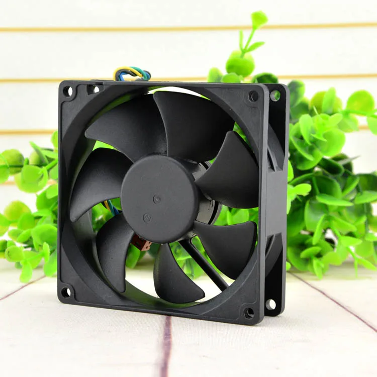 ADDA AD0912UX A7BGL 12V 0.50A 9025 9cm 4 проводной контроль температуры материнской платы pwm