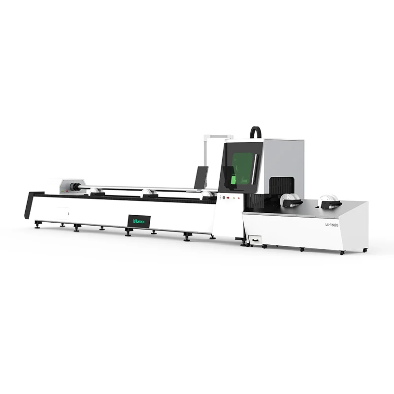 

2200w carbon steel fiber laser cutting machine cnc tube laser cutter made in china for lighting industry