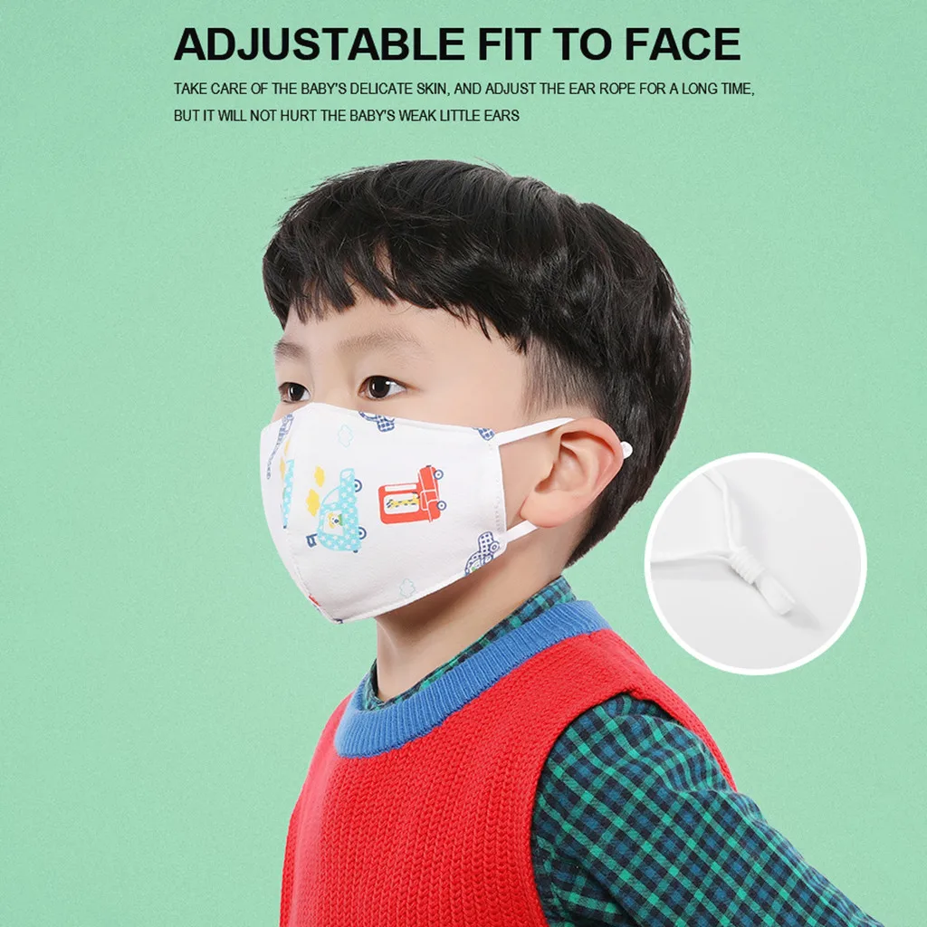 Breathable children kids mouth fac