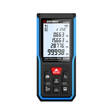 Лазерный дальномер, инфракрасная электронная линейка, высокоточная лазерная линейка, измерительный инструмент, ручной измерительный прибор, H-D100A