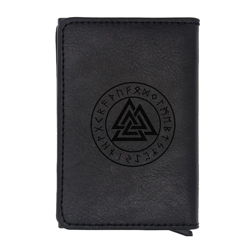 Triangle Valknut Чехол для карт в стиле norских викингов дизайнерский RFID держатель