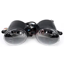 IPHCAR 2 шт. светодиодный Габаритные огни супер яркий Водонепроницаемый DRL светильник парковки противотуманная фара 12V головной светильник Универсальный