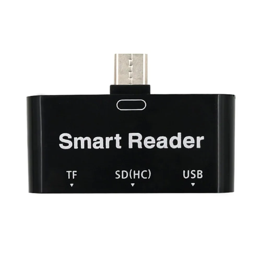 Type C и Micro USB и USB 3 в 1 OTG кард-ридер высокоскоростной USB2.0 Универсальный OTG TF/SD для Android компьютера удлинители