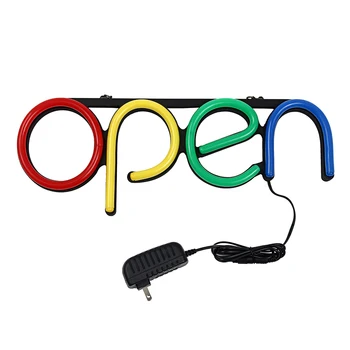 

LED Neon OPEN Sign Light for Business Bar Club KTV Wall Decoration Commercial Lighting GQ