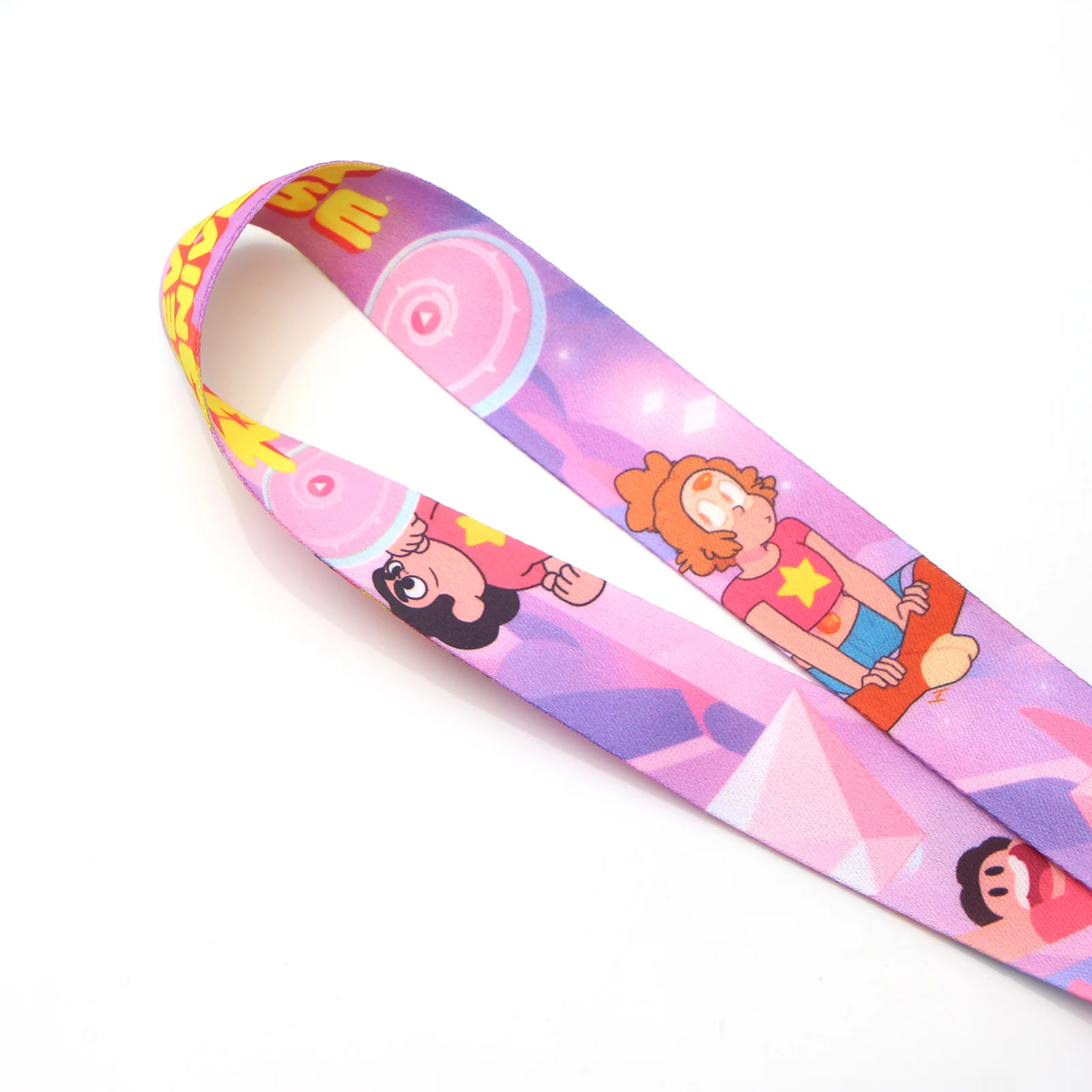 CA309, 20 шт./лот, Мультяшные шнурки Steven Universe для ключей, ID Card Pass, держатель для мобильного телефона, USB бейдж, веревка