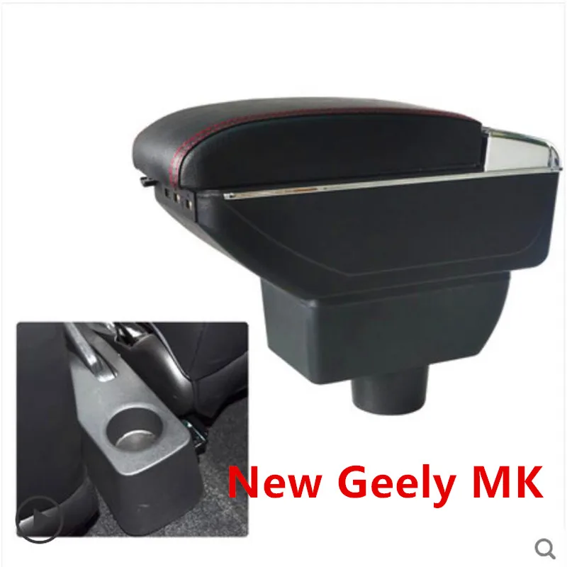 

For New Geely MK armrest box gc6 armrest box central Store content Storage box New King kong armrest box with USB interface