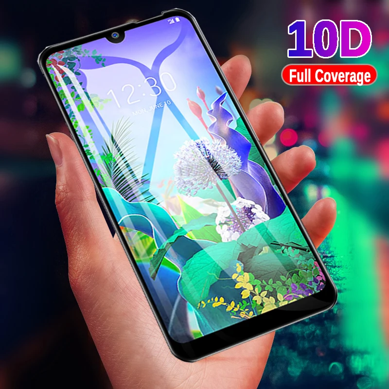 Защитное стекло закаленное 10D для LG Q60/K50/K40/V50/K10/V40/V30/V20/G8/G7/G6/Q/60|Защитные стёкла и