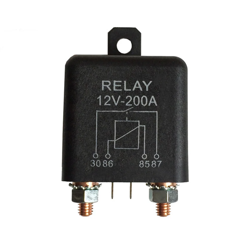 DC12V 200Amp 4-контактный реле Heavy Duty разделение зарядки реле для автомобиля, грузовика, морской