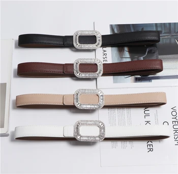 

Korean style women fashion belt diamonds beading elegant black belts new 2019 autumn winter runway brand waistband pink